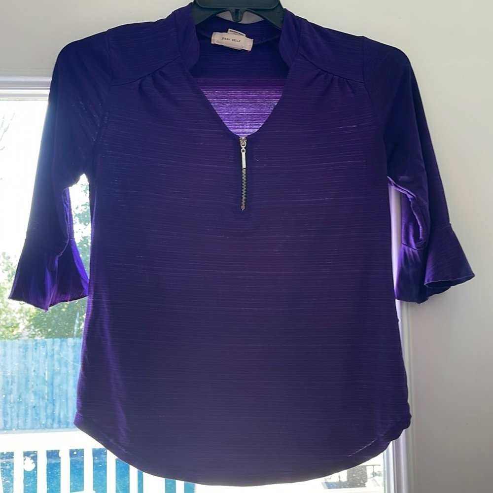 Cute Diana Belle purple top S